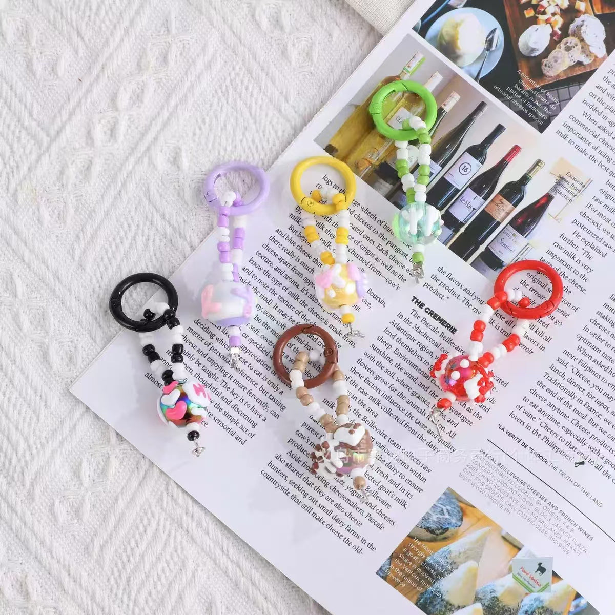Phone Charm and Keychain Craft Bags - Open in Live