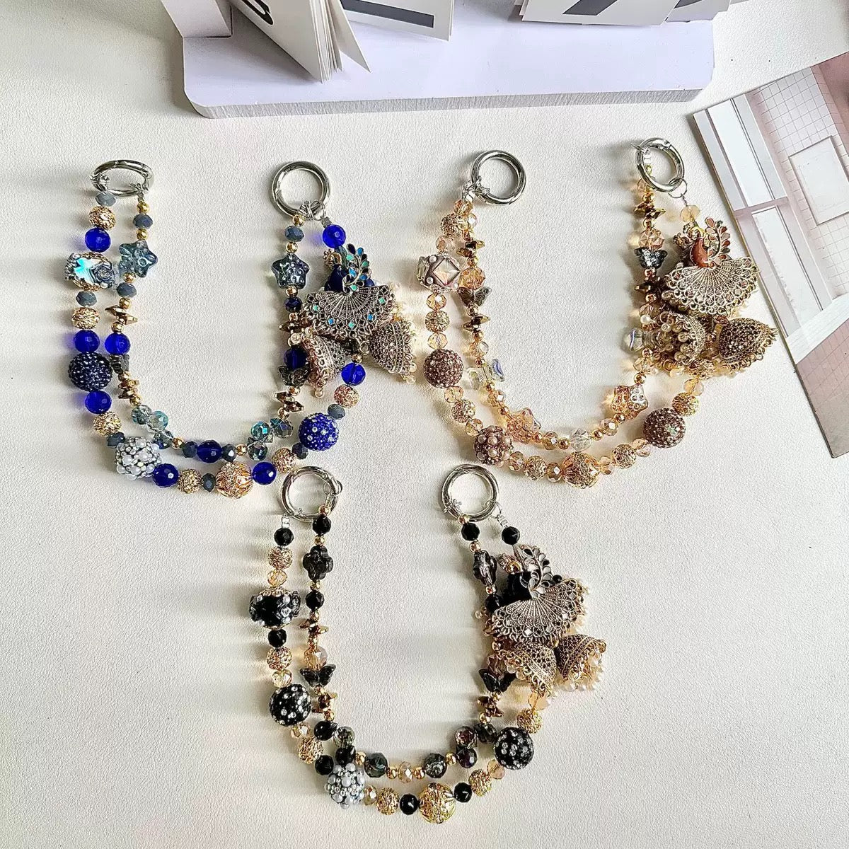 Premium & Exclusive Bags with Phone Charms & Keychains - Open in live