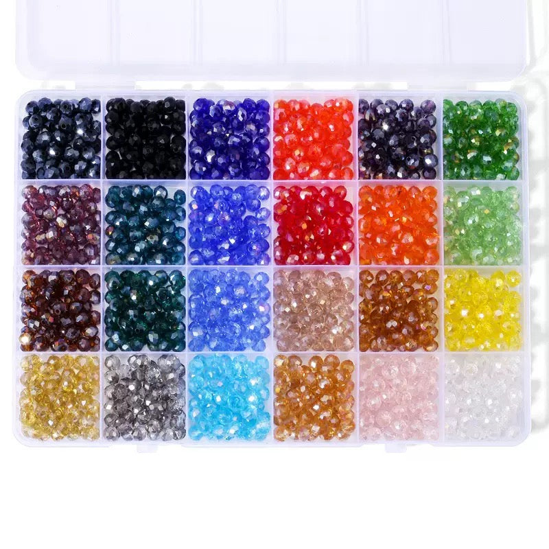 Premium DIY Crystal Beads with Charms - Open in Live