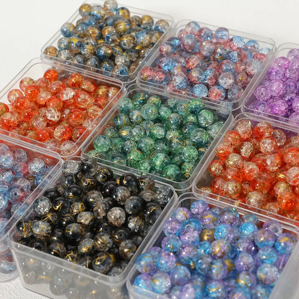 DIY Glass Beads with Accessories - Open in Live