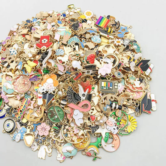 DIY Glass Beads with Accessories - Open in Live