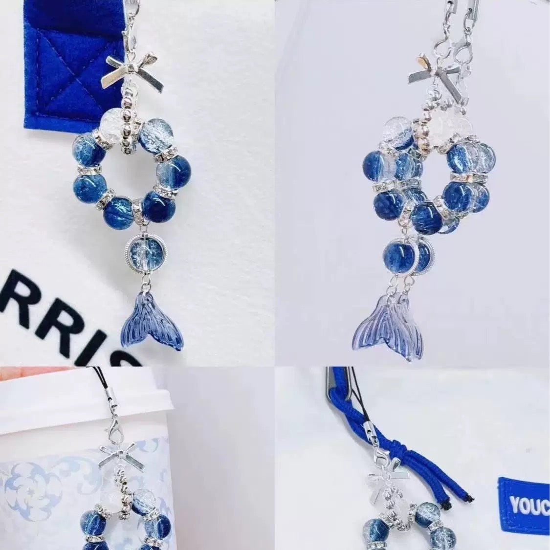 Phone Charm and Keychain Craft Bags - Open in Live