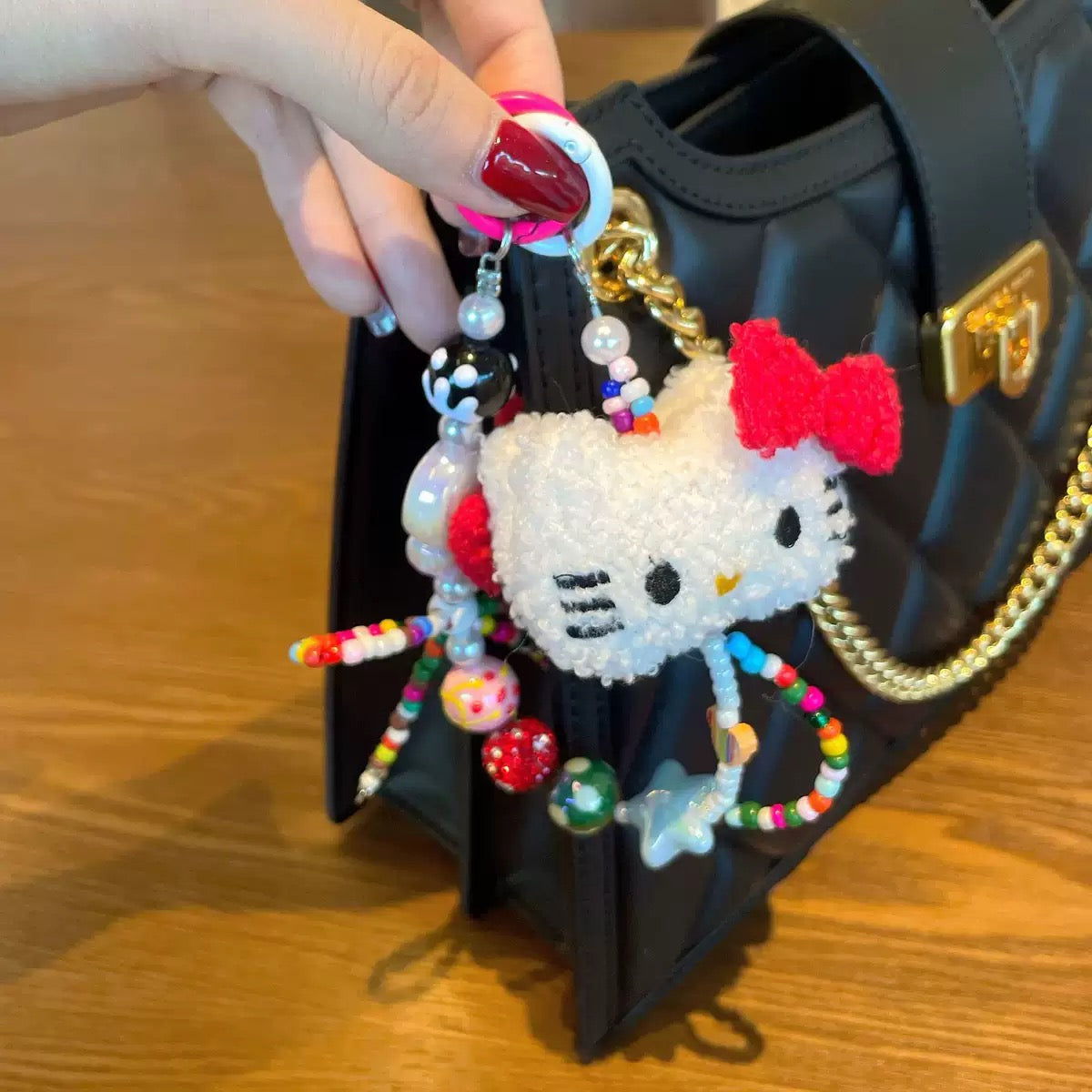 Premium & Exclusive Bags with Phone Charms & Keychains - Open in live